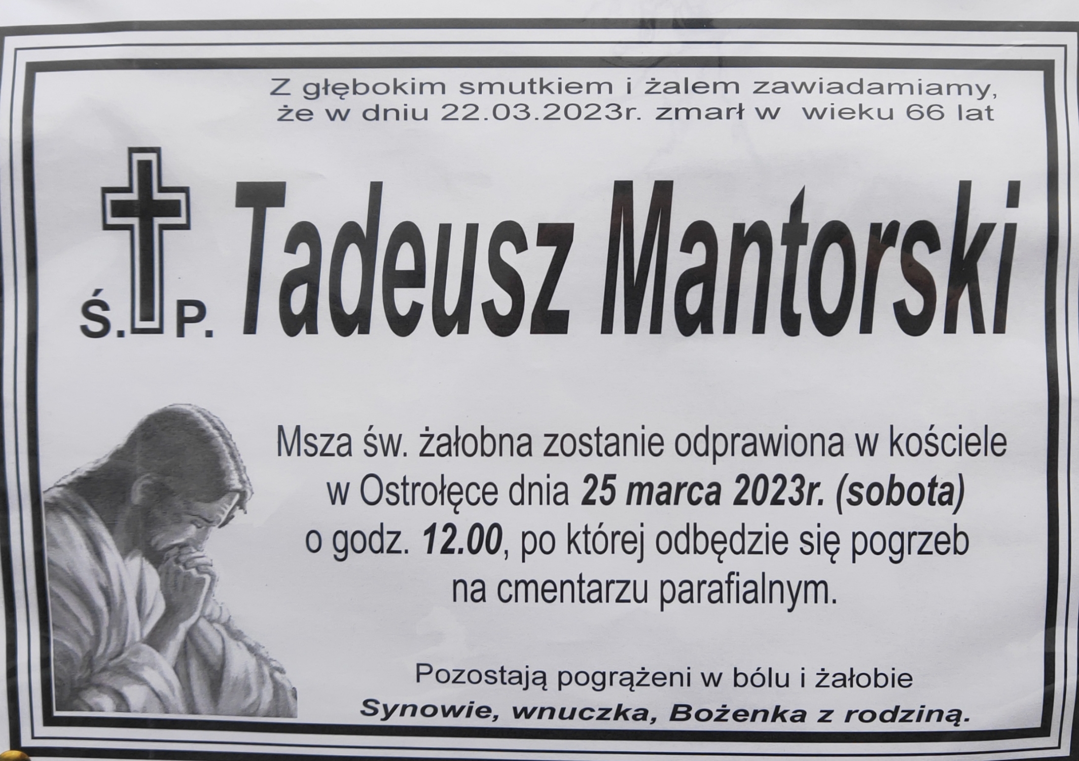 Żegnamy Kolegę !!