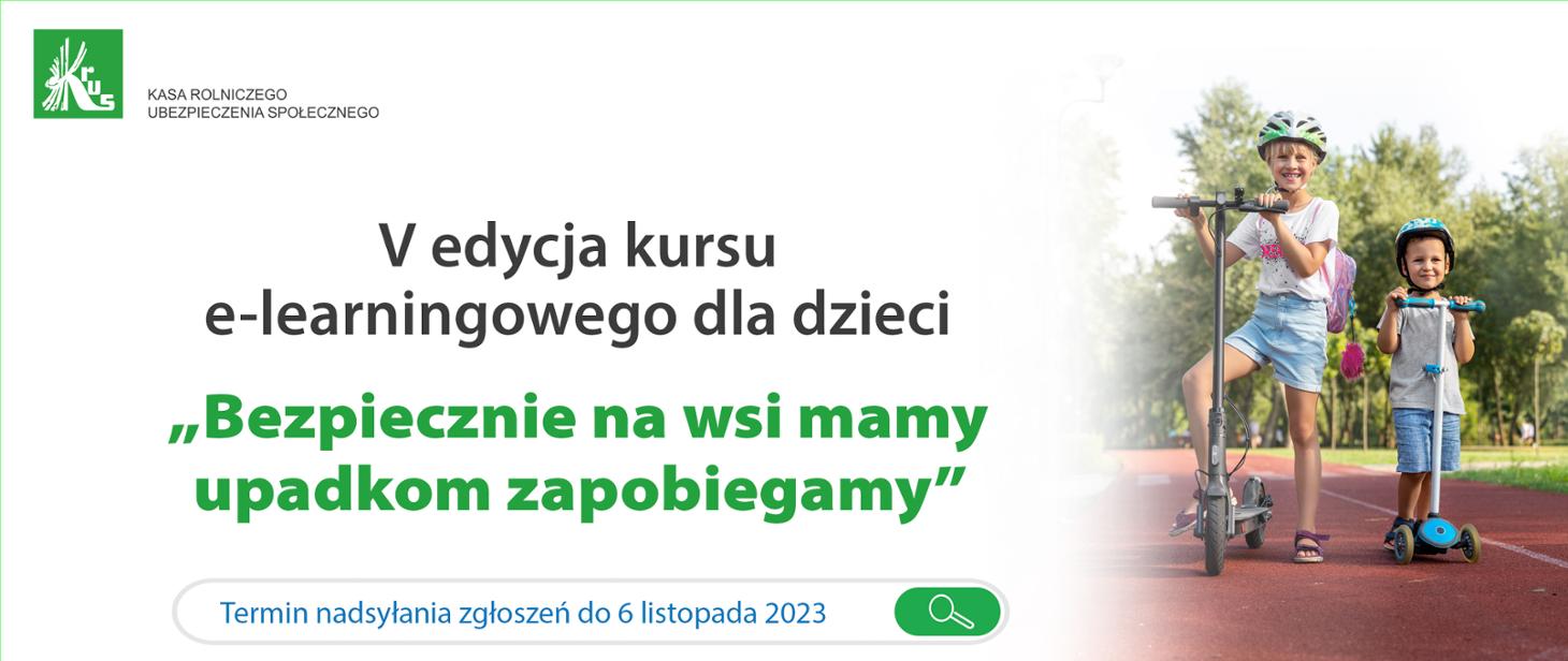  „Bezpiecznie na wsi mamy – upadkom zapobiegamy” -do wygrania hulajnogi. 